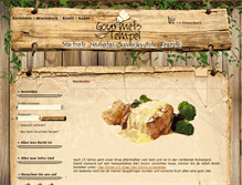 Tablet Screenshot of gourmets-tempel.ch